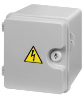 ЩРНп полистирол, глухая крышка, монтажная панель, IP54 (200х175х135) TDM (SQ0906-0305) Корпус пластиковый