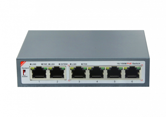 SH-20.4 Коммутатор с питанием по PoE