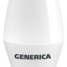 Лампа светодиодная C35 свеча 8Вт 230В 4000К E27 GENERICA (LL-C35-08-230-40-E27-G) Лампа светодиодная