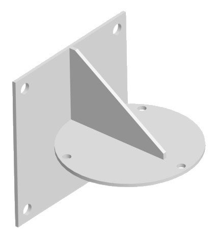 Кронштейн настенный для ГГПТ-1,0 Кронштейн