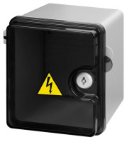 ЩРНп полистирол, прозр. крышка АБС-пластик, монтажная панель, IP54 (200х175х135) TDM (SQ0906-0306) Корпус пластиковый