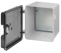 ЩРНп полистирол, прозр. крышка АБС-пластик, монтажная панель, IP54 (200х175х135) TDM (SQ0906-0306) Корпус пластиковый