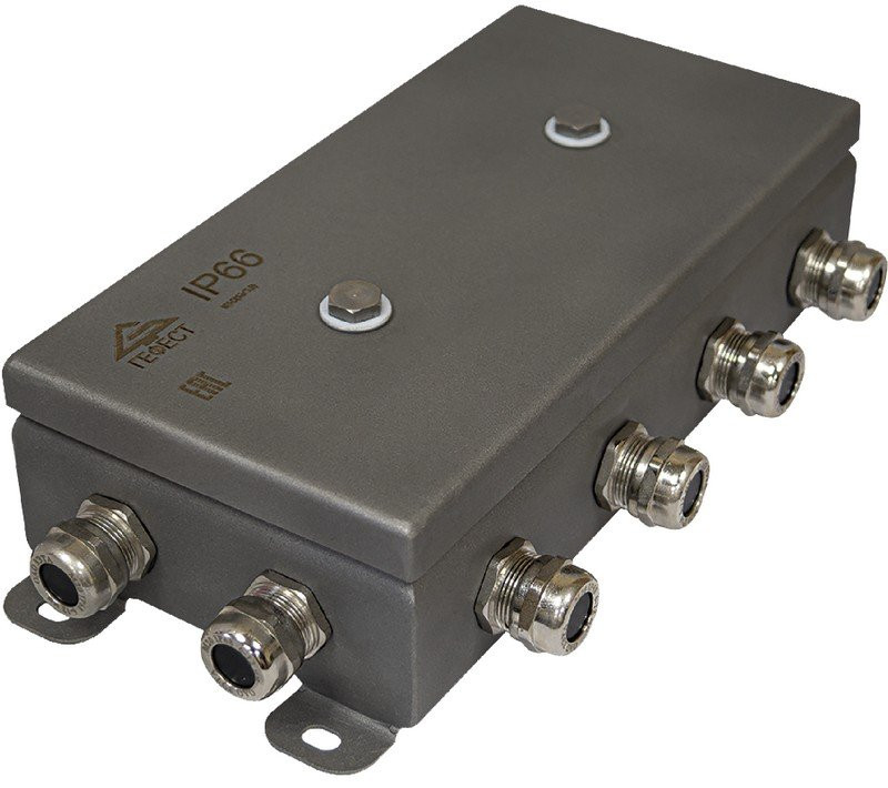 КМ IP66-1224нерж 12 вводов Коробка монтажная общего назначения