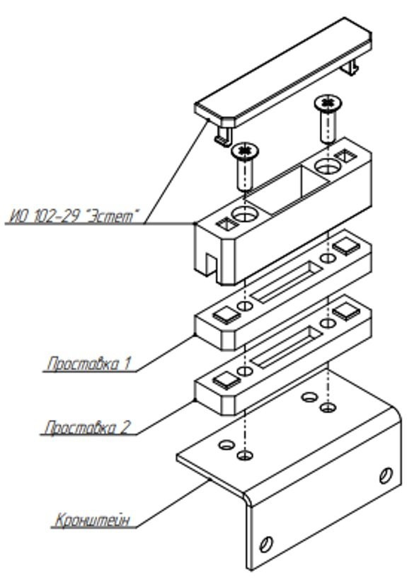 Проставка для ИО 102-29 Монтажная основа