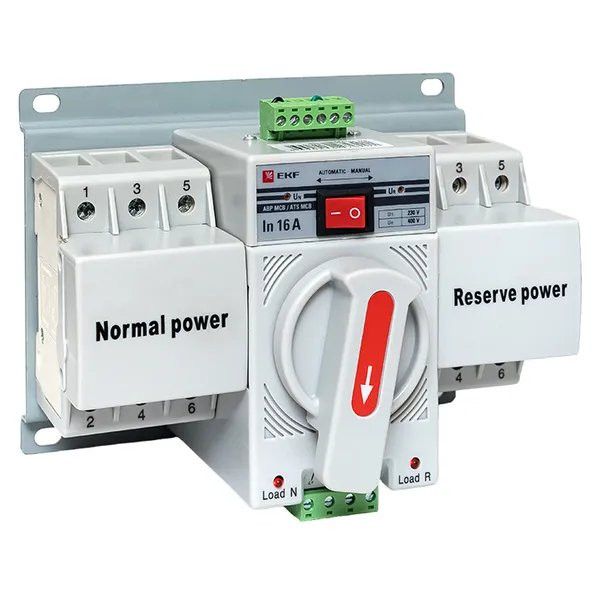 АВР МCB 16А (C) 3Р 400В PROxima (ats-mcb-16c-3p-pro) Устройство автоматического ввода резерва