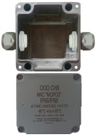 МКС "Мороз", 2В, IP66/IP68, серый Коробка коммутационная металлическая