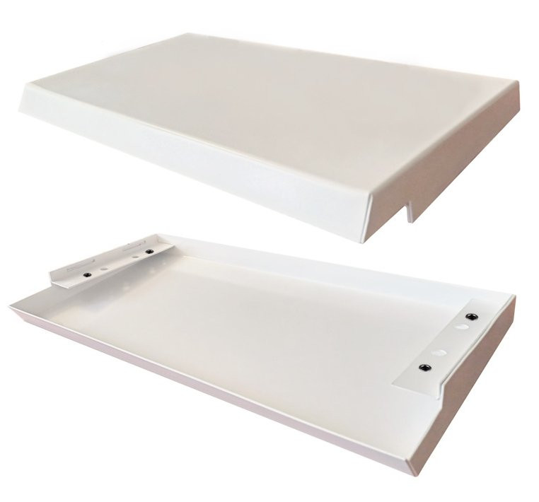 Козырек дождезащитный для шкафов 500х200 "Аякс", нержавеющая сталь Козырёк