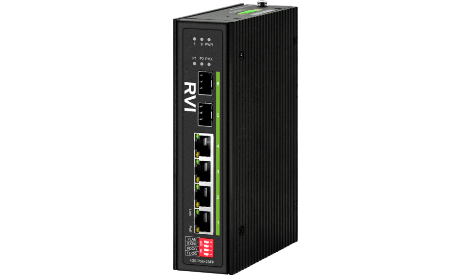 RVi-1NSI4GP-2S Коммутатор с питанием по PoE