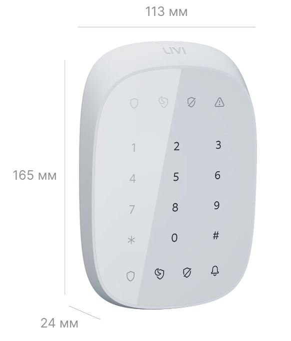 Livi Keypad KB Сенсорная клавиатура