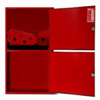 ПРЕСТИЖ-03 НЗК-2ПК верх Шкаф пожарный навесной, закрытый, красный