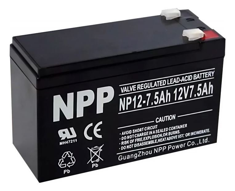 NPP NP12-7.5 Аккумулятор герметичный свинцово-кислотный