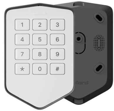 NB-K21 (цвет белый) Клавиатура проводная для контрольных панелей серии Норд