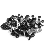 Комплект крепежа М6, винт, пластиковая шайба, гайка (50 шт) (DR-464500) Комплект крепежа