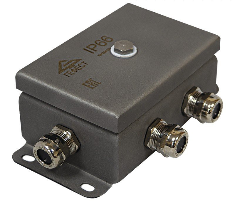 КМ IP66-0812нерж 6 вводов (без DIN рейки) Коробка монтажная общего назначения