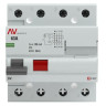 DV 4P 63А 100мА AC 6kA AVERES (rccb-4-63-100-ac-av) Выключатель дифференциального тока