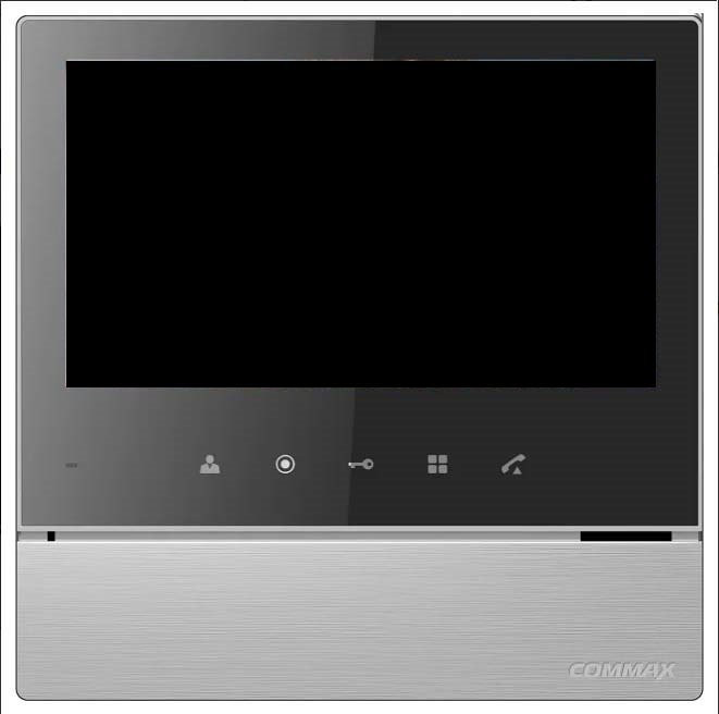 CDV-70H2/XL (серебро) Black Smog Монитор видеодомофона цветной