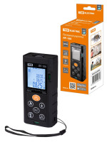 ЛР-100 дальность 100м, точность 2мм, подсветка, IP54, 2хAAA “Алмаз” TDM (SQ1018-0203) Лазерная рулетка