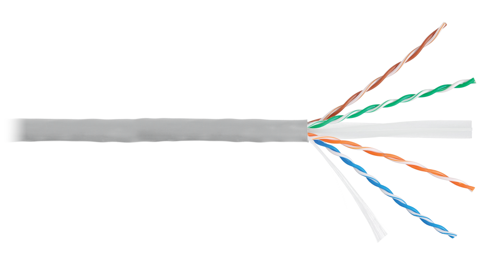 U/UTP 4pair, Cat6, Solid, In, PVC (NMC 4140A-GY) Кабель «витая пара» (LAN) для структурированных систем связи