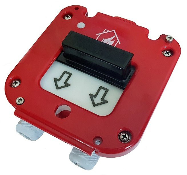 ИП 535-50А "Север", пластиковый ввод 6-12 мм, с двумя контактными группами Извещатель пожарный ручной