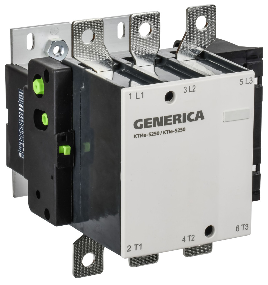 Контактор КТИе-5250 250А 230В/АС3 GENERICA (KKTE50-250-230-10) Контактор