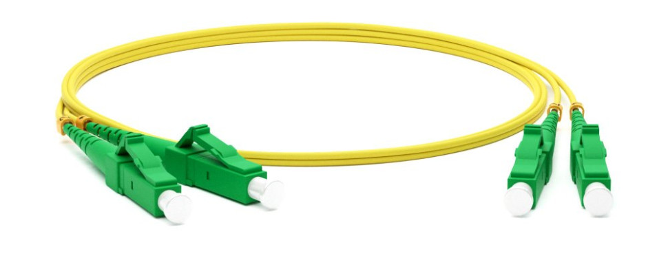 FC-D2-9-LC/AR-LC/AR-H-1M-LSZH-YL Патч-корд волоконно-оптический LC-LC