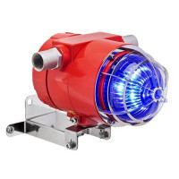 ВС-07е-Ех-СД-К1-24VDC, ШТ1/2"+ШТ1/2" Оповещатель охранно-пожарный световой со светодиодной лампой взрывозащищенный