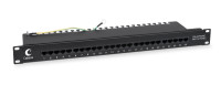 PL-25-TEL-Dual (8725c) Патч-панель 19"