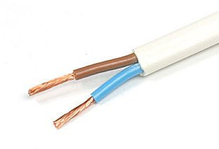 ШВВП 2х0,75 (белый) (Паритет) Шнур соединительный с двумя жилами