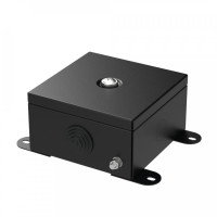 Коробка металлическая черная 110х110х65 (70-0360-9005) Коробка металлическая