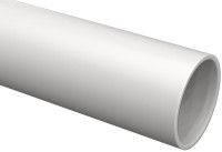 Труба ПВХ гладкая жесткая легкая серая D20 (CTR10-020-K41-093I) Труба гладкая жесткая