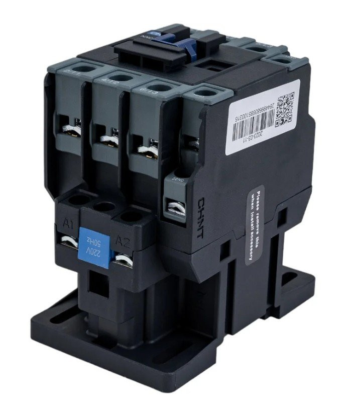 Контактор NXC-25 25А кат. 220В AC 1НО+1НЗ AC-3 CHINT (836851) Контактор