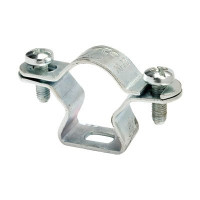 Стальной хомут 63 мм (2") оцинкованный (6040-60) Стальной хомут оцинкованный