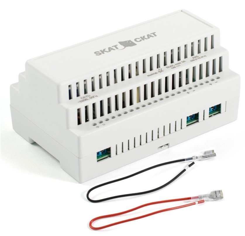 SKAT-12-3,0-DIN (580) Источник вторичного электропитания резервированный