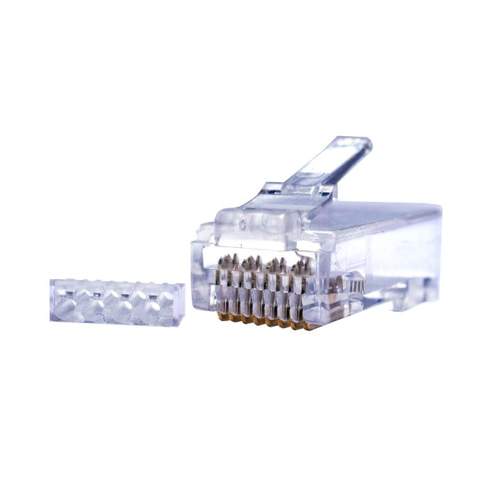 Коннекторы 8P8C UTP Cat.6 50U (RJ-45) (100шт) (10-0208) Разъем RJ-45