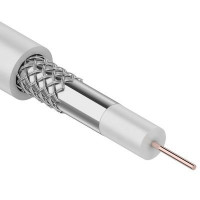 RG-6, CCS 1,02(18%) Al 48х0,12 In PVC Кабель коаксиальный омедненный