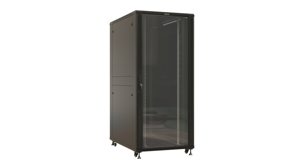TTBR-3281-AS-RAL9004 Шкаф телекоммуникационный 19" напольный 32U