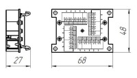 РИ-4 DIN "Аякс" Разветвитель интерфейсов CAN/DMX512/M-Bus/Modbus