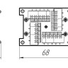 РИ-4 DIN "Аякс" Разветвитель интерфейсов CAN/DMX512/M-Bus/Modbus