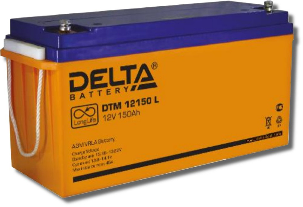 Delta DTM 12150 L Аккумулятор герметичный свинцово-кислотный