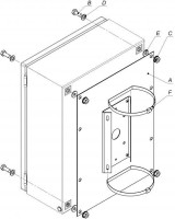 КС-9 Кронштейн крепления на опору