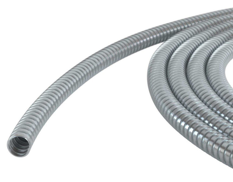 Металлорукав из оцинкованной стали DN 35мм, IP40 (667R3539) Металлорукав из оцинкованной стали