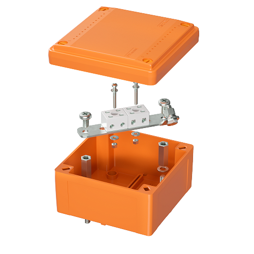 Коробка FS 100х100х50 4P (FSB10404) Коробка ответвительная огнестойкая из термопласта