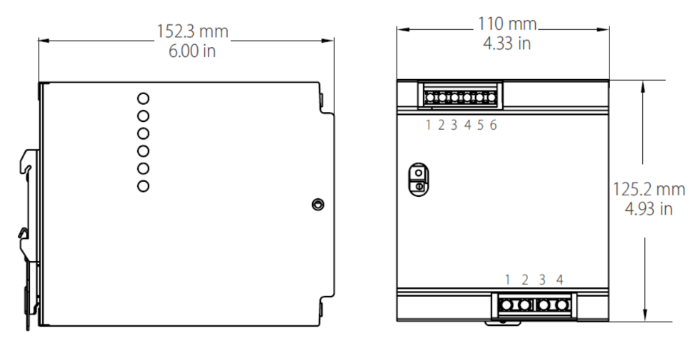 Источник питания трёхфазный, 960Вт, 24В (DPST960W24V) Импульсный источник питания трёхфазный