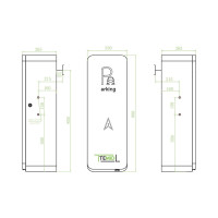 BGM445L Шлагбаум электромеханический левый