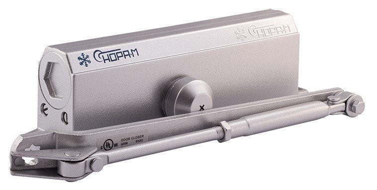 НОРА-М №5S (серый) Доводчик дверной морозостойкий