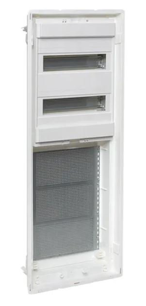 Nova (2 DIN-рейки + 3 монт. платы) 5 габарит IP41 (nv-cbase-2+3) Основание комбинированное щита