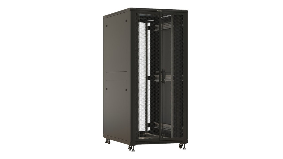 TTBR-3282-DD-RAL9004 Шкаф телекоммуникационный 19" напольный 32U