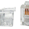 US010A (100шт) Телефонный разъем 4P4C (RJ-11)
