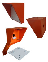 Кожух защитный от стойки для считывателя Аякс 150х150 мм, оранжевый Кожух защитный