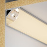Профиль алюминиевый для LED ленты 1616 2м опал (LSADD1616-SET1-2-N3-1-12) Профиль алюминиевый для светодиодной ленты